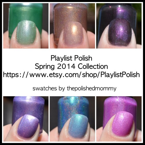 playlist polish spring 2014 collage